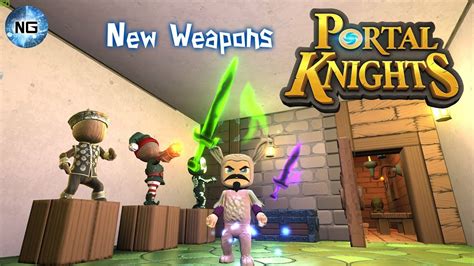 portal knights weapons